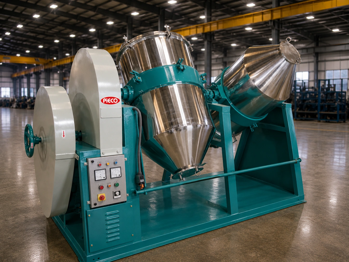 PIECO twin drum conical mixer