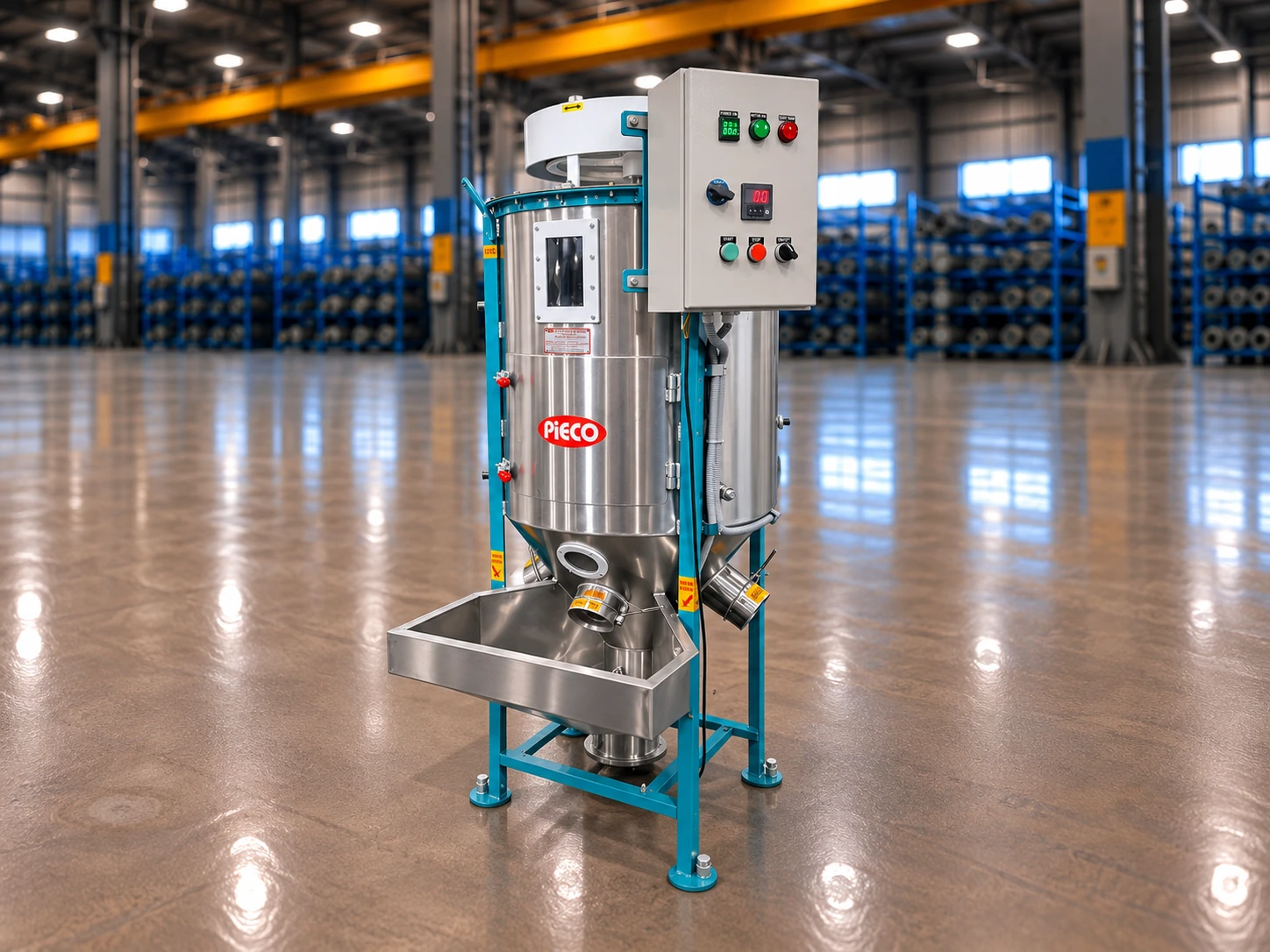 Online/Inline Sheet Feeding Granulator