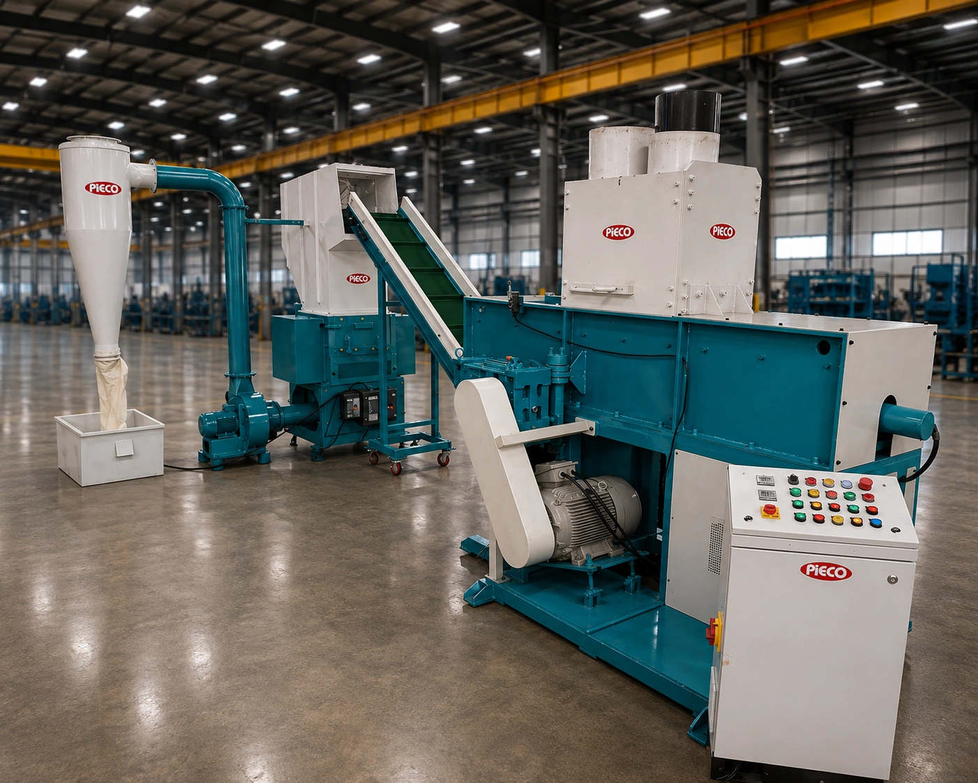 Shredder with Granulator