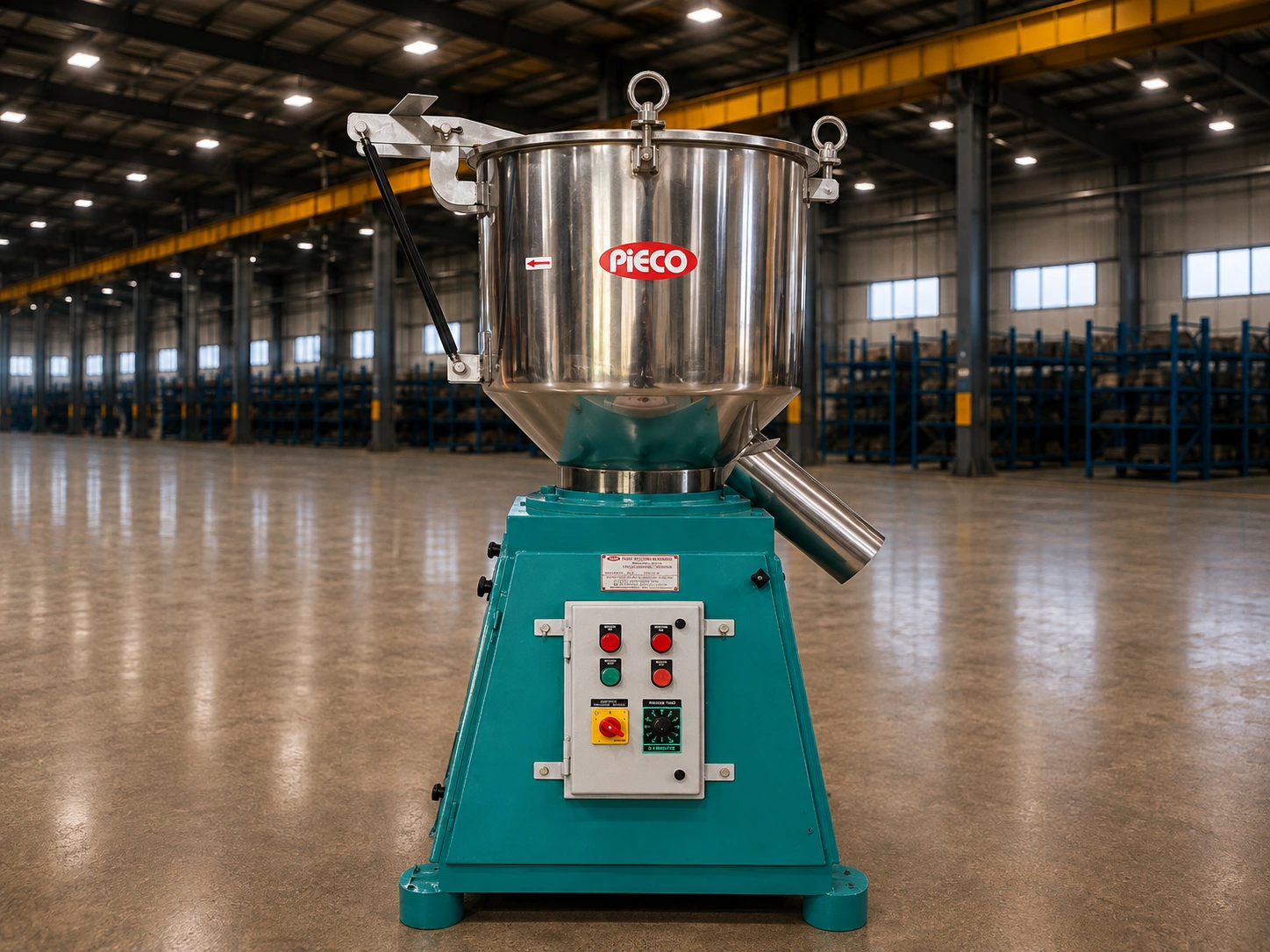 PIECO vertical mixer blades type